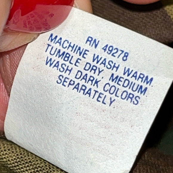 Green Tan Black CAMO Pants ARMY Camouflage Adjustable Waist USA Cotton Mens MED - Picture 3 of 15